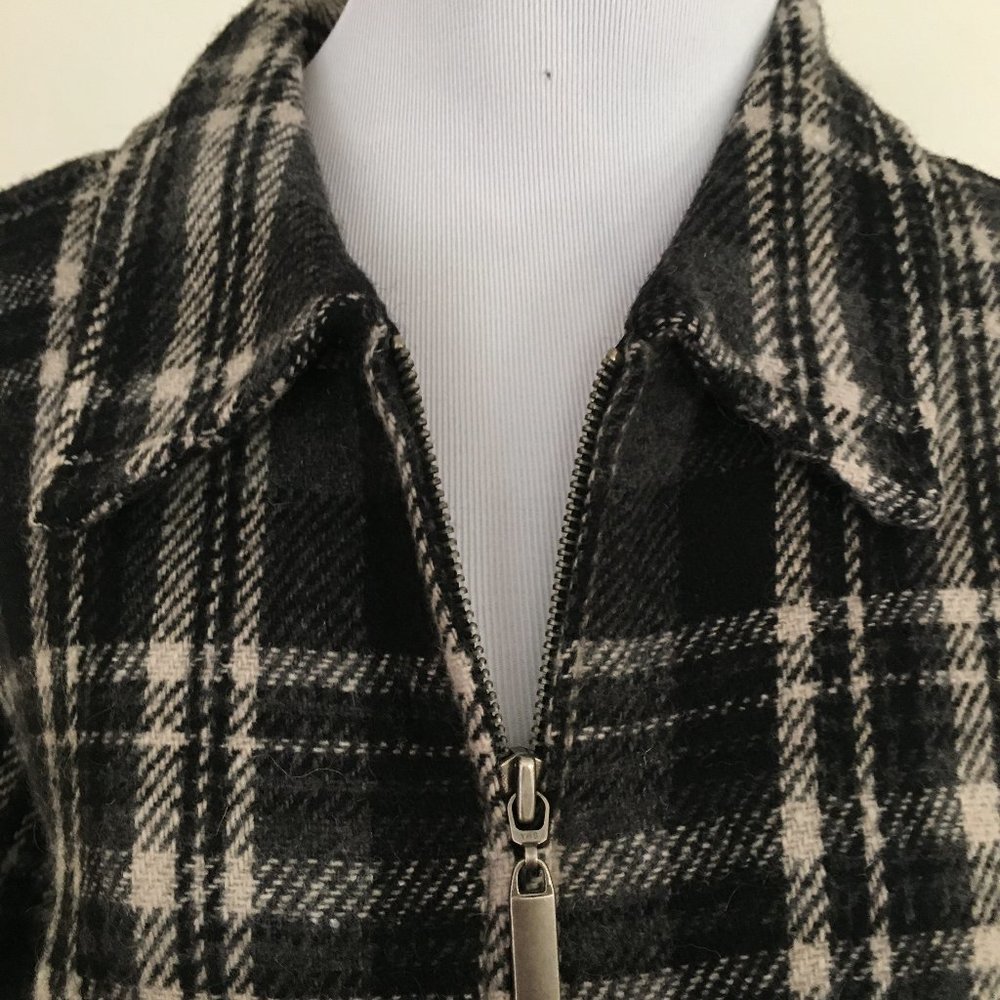 Jacket 70% Wool Lined Brown / Beige . . - image 3